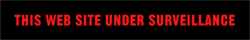 This website under surveillance
